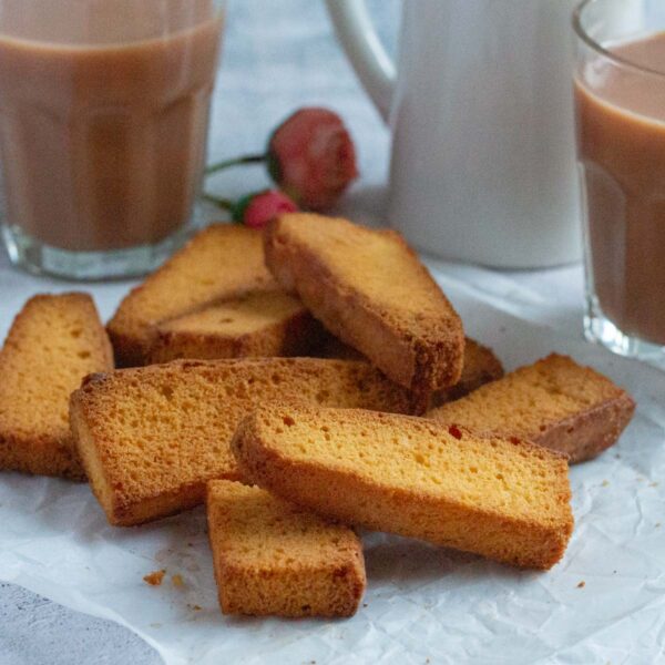 Freshly Baked Milky Cake Rusk – 500g of Perfect Crunch